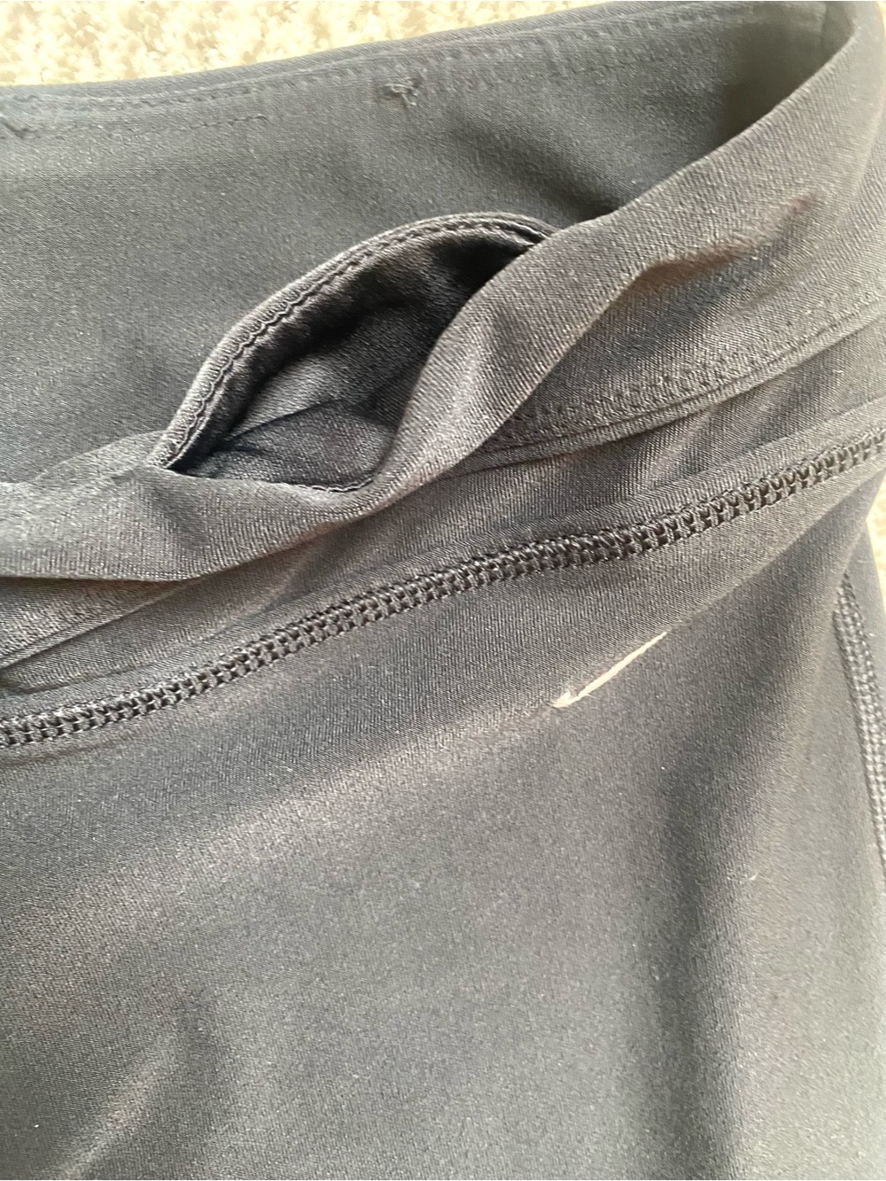Nike Dri-fit Black Athletic Yoga Pants High-Rise Flare Leg Bootcut Size Small - Picture 5 of 9